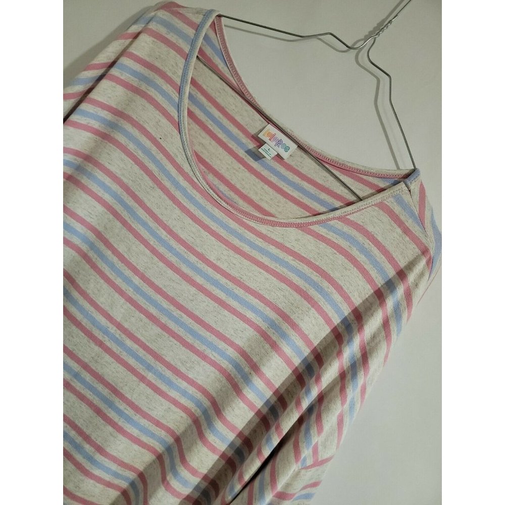 LuLaRoe Women's Irma Short Sleeve Tunic Shirt - L